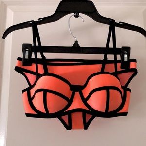Neoprene Brakinis Bikini Set Triangl Inspired